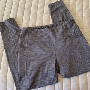 Mondetta | Purple/Gray Performance + Luxury Leggings Size Large